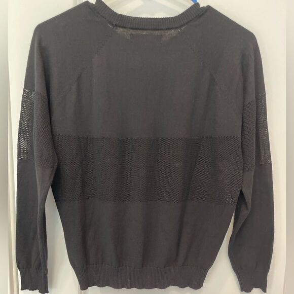 Spiritual Gangster Black On The Go Crop Sweater.Size S - Picture 8 of 14